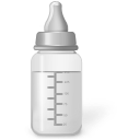 Disabled Baby Bottle Icon 128x128 png